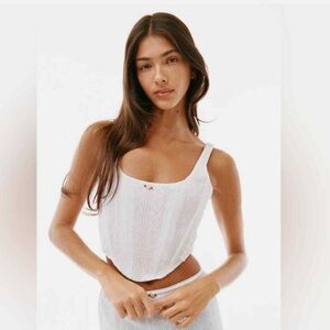 With Jean Corset Top